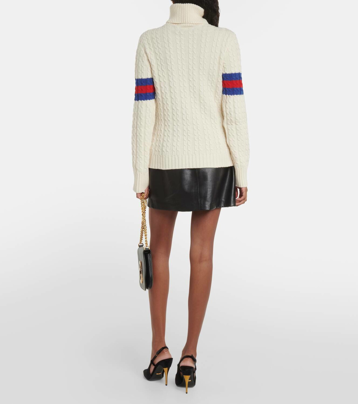 Gucci Wool and cashmere turtleneck sweater Gucci