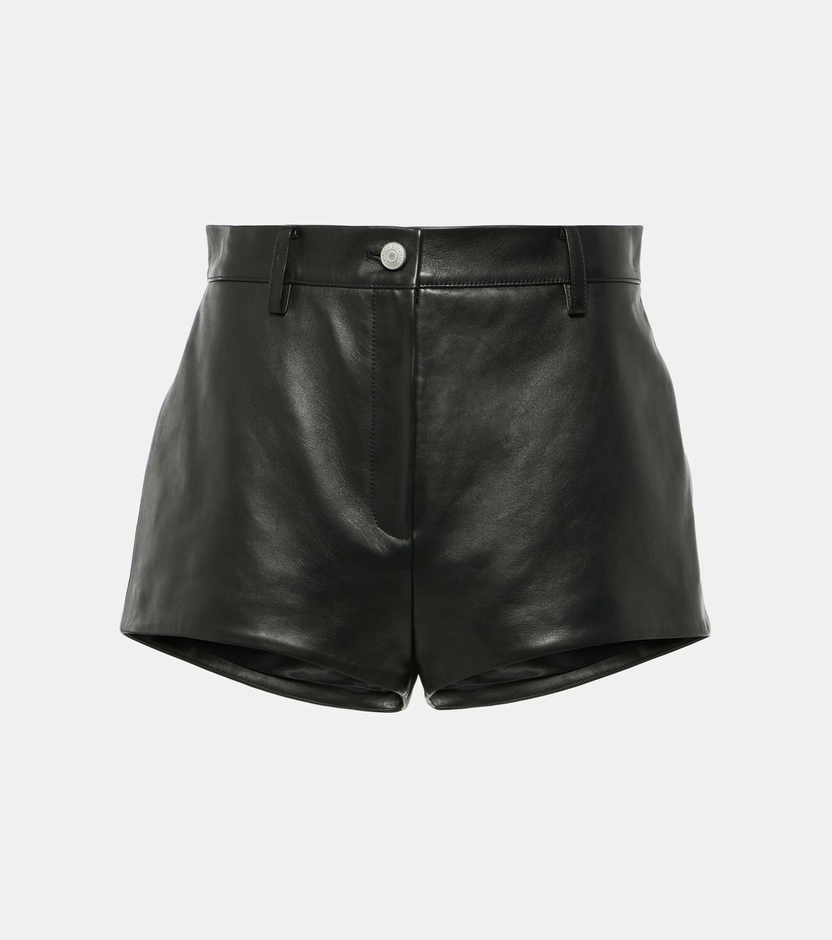 ショートパンツ MAGDA BUTRYM Women Shorts  Burmudas 208724 BLACK Black High-rise wool shorts in black - Magda Butrym | Mytheresa
