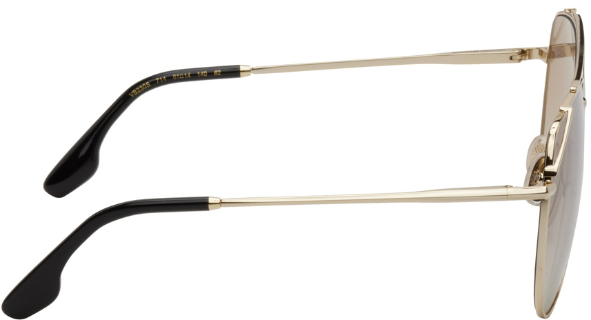 Victoria Beckham Gold VB230S Sunglasses
