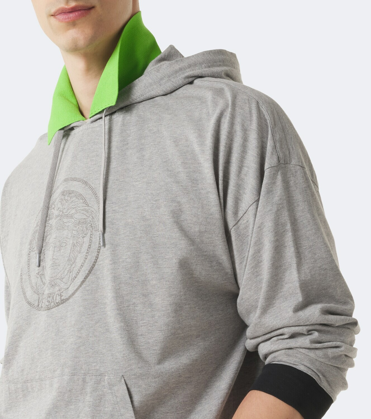 Versace Medusa cotton jersey hoodie