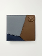 LOEWE - Puzzle Edge Colour-Block Full-Grain Leather Bifold Wallet