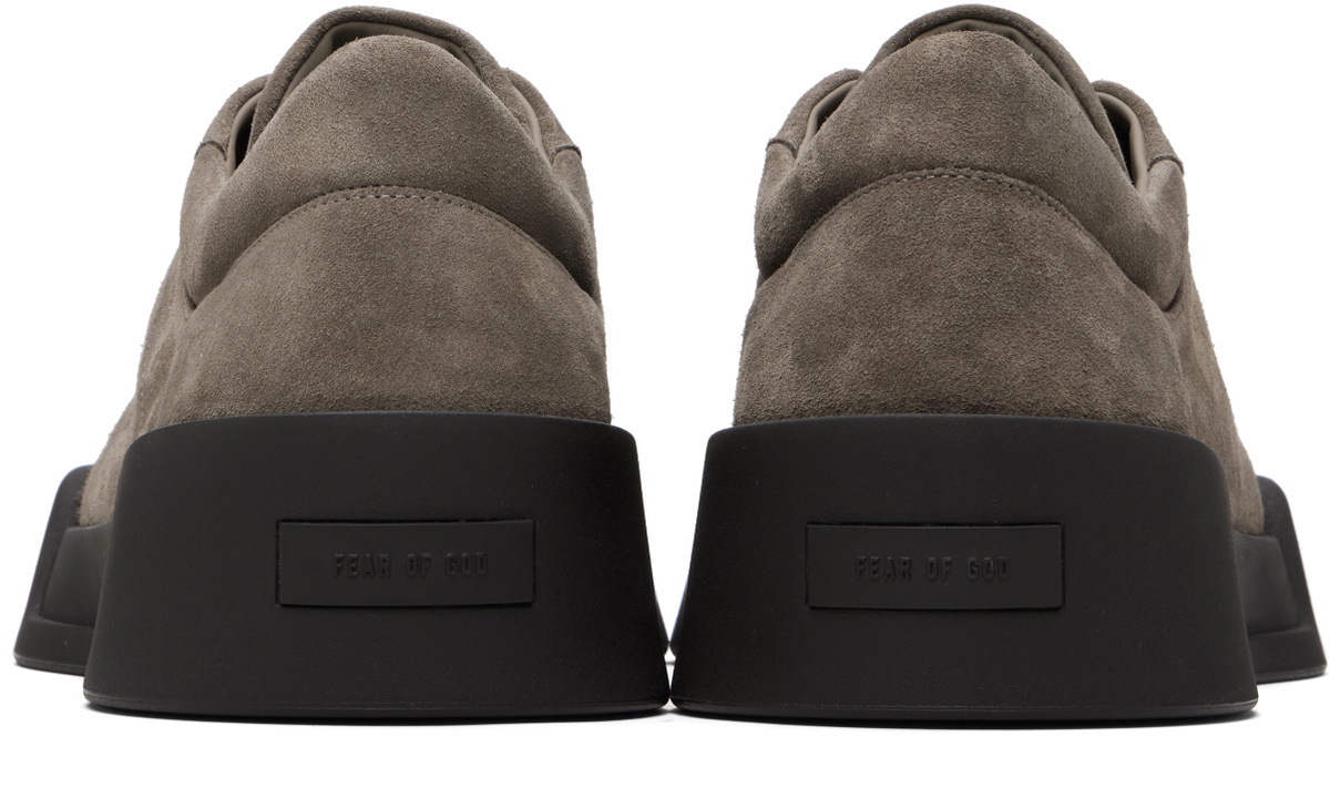 Fear of God Brown Suede Aerobic Low Sneakers