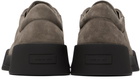 Fear of God Brown Suede Aerobic Low Sneakers