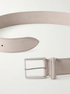 Anderson's - 3cm Suede Leather Belt - Brown