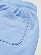 John Elliott - LA Tapered Cotton-Jersey Sweatpants - Blue