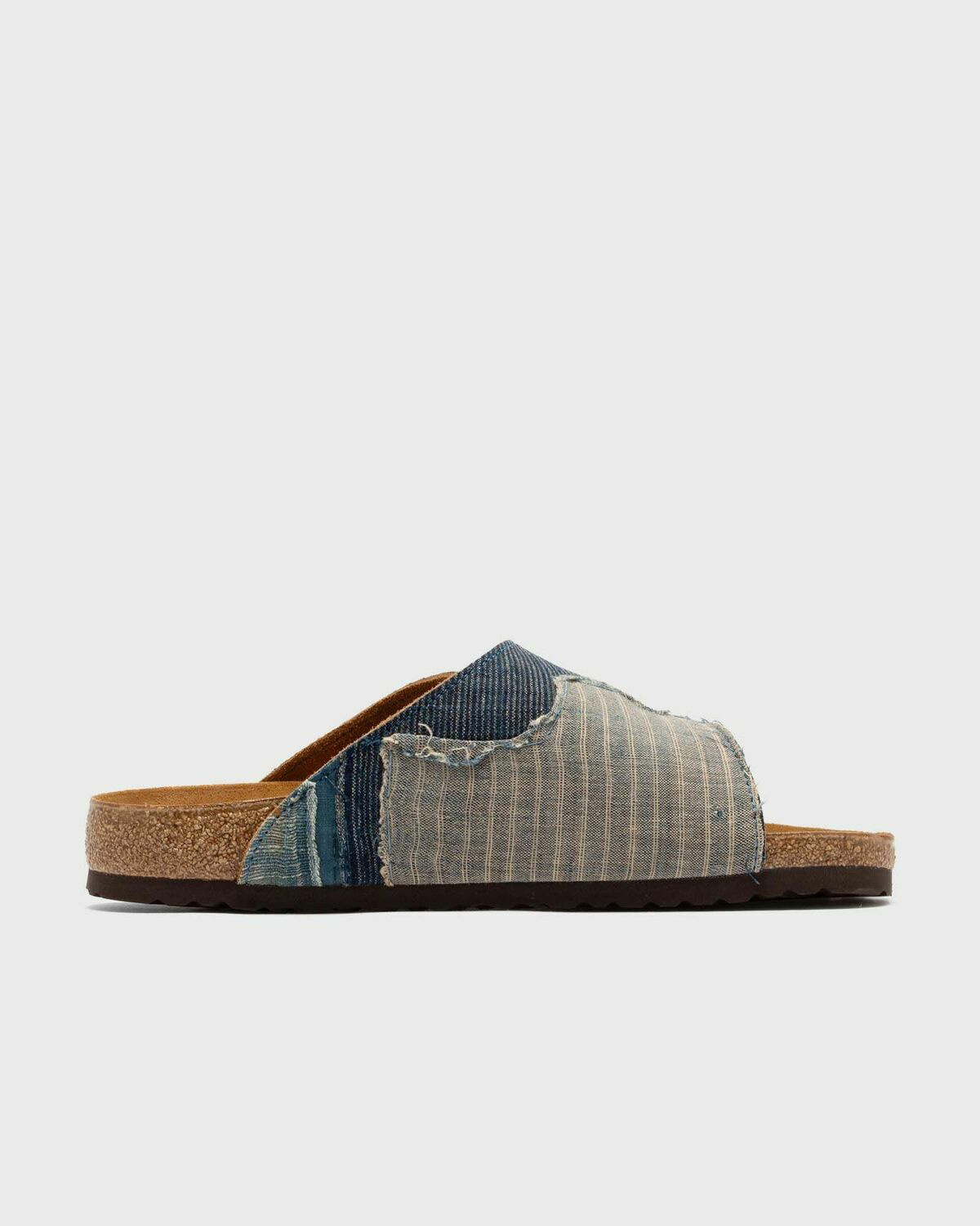 Birkenstock Zürich Boro Tex Blue Sandals & Slides Birkenstock