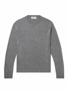 Officine Générale - Reggie Wool-Blend Sweater - Gray