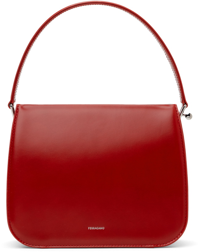 Photo: Ferragamo Red Small Framed Bag