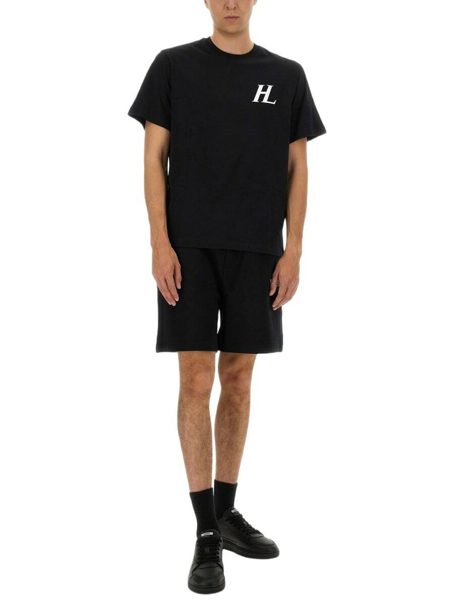 Helmut Lang Shorts With Logo