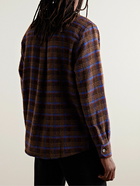 Our Legacy - Above Checked Bouclé Shirt - Brown