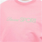 PACCBET Men's Sport Logo Crew Sweat in Pink