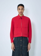 Moncler Grenoble Zip-Up Cotton Jacket