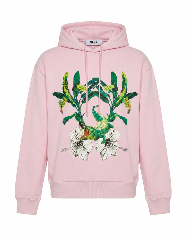 Photo: Msgm Mens Sweatshirt in Light pink
