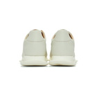 Rick Owens White Oblique Sneakers