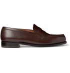 J.M. Weston - 180 Moccasin Leather Loafers - Brown