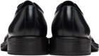 Acne Studios Black Lace-Up Leather Derbys