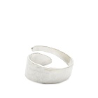 Jil Sander Men's Ancestor Ring 1 in Silver