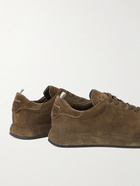 OFFICINE CREATIVE - Race Suede Sneakers - Green