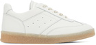 MM6 Maison Margiela Off-White 6 Court Sneakers