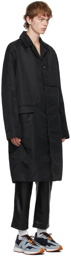 Nanushka Black Nylon Neval Coat