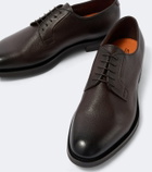 Santoni Ensley leather Derby shoes