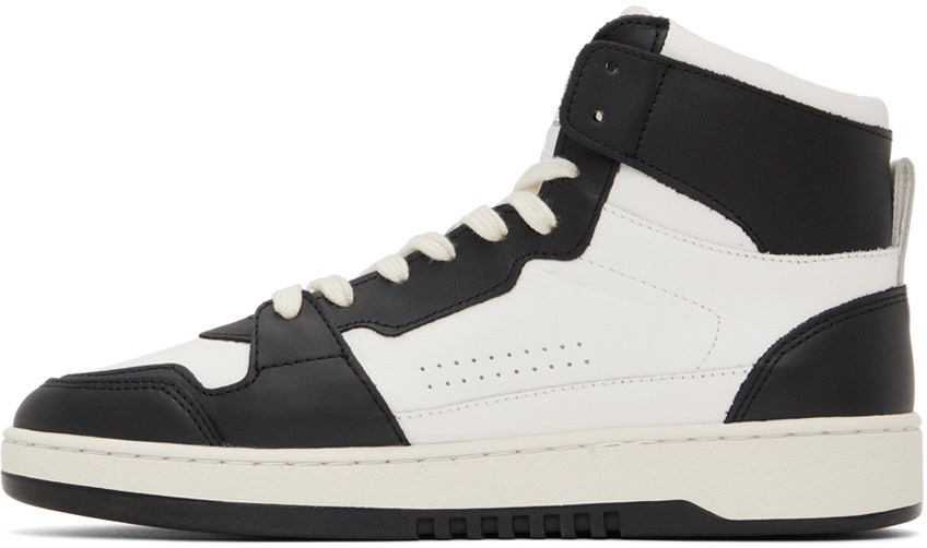 Axel Arigato White & Black Dice Hi Sneakers