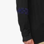 Noma t.d. Men's Flower Hand Embroidery Shirt in Black