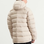 Haglöfs Men's Rosson Pertex Down Hooded Jacket in Chalk Beige