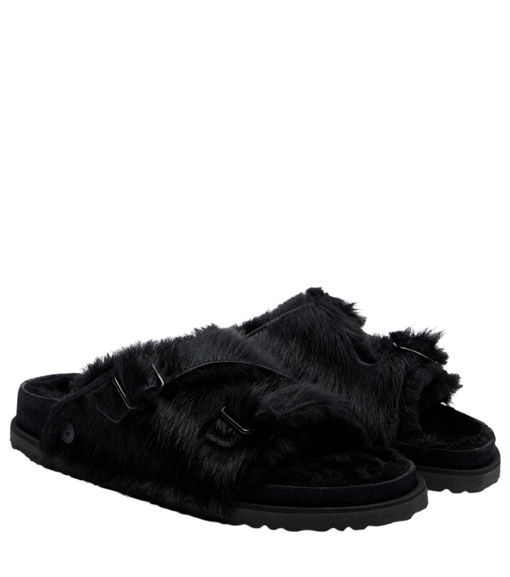 Photo: Birkenstock 1774 Zurich shearling slides