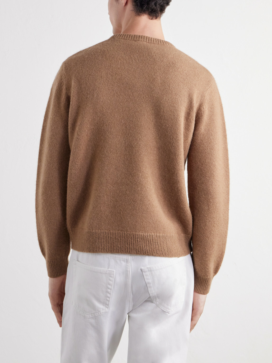 TOTEME - Camel Hair Sweater - Brown