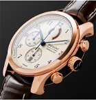 Bremont - America's Cup Regatta Chronograph 43mm Rose Gold and Alligator Watch, Ref. No. AC-R/RG - Rose gold