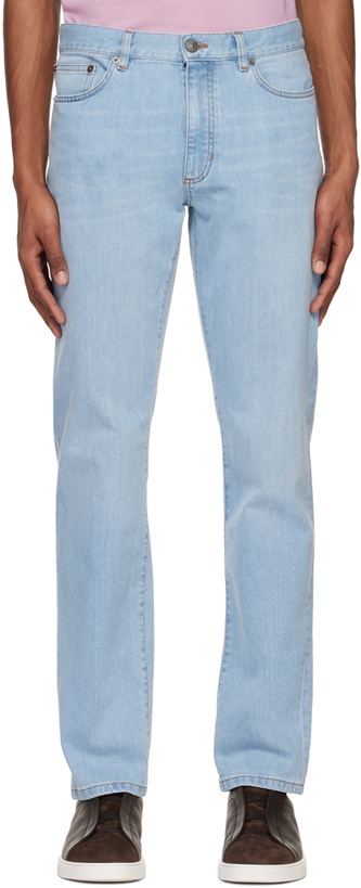 Photo: ZEGNA Blue Comfort Jeans