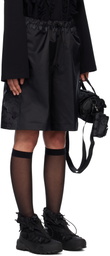 Cecilie Bahnsen The North Face x Cecilie Bahnsen Black Nylon Shorts