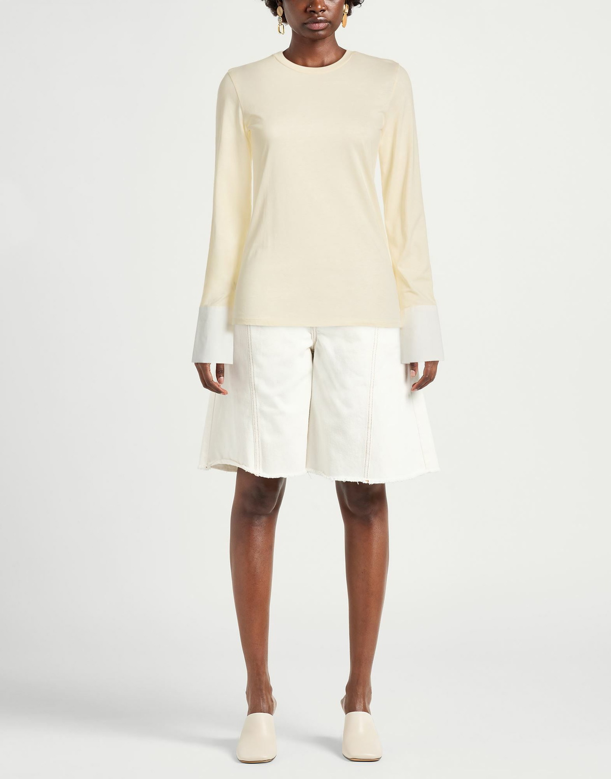 Darkpark Womens T-shirt Cream