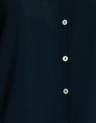 120% Lino Womens Shirt in Navy