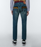 Junya Watanabe - Patchwork straight-leg jeans