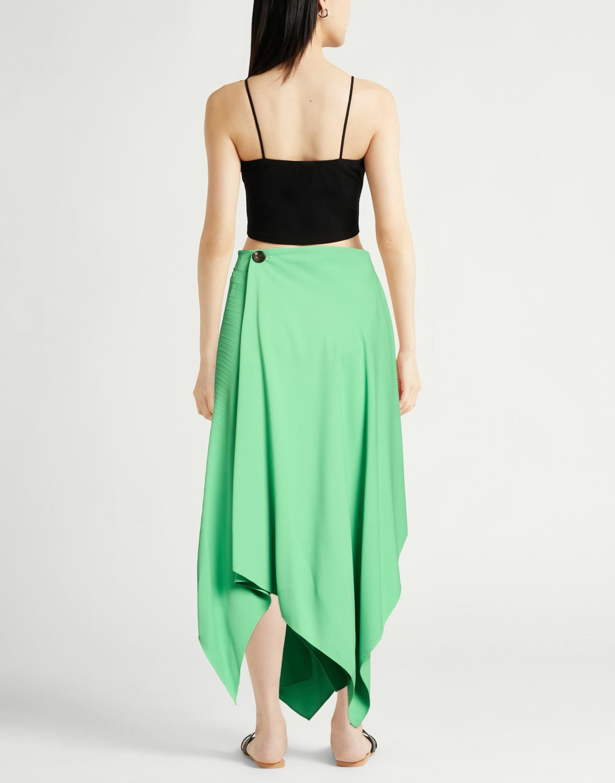 A. w.a. k.e. Mode Womens Maxi skirt Lime in Green