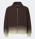 Auralee Ombré wool cardigan