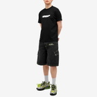 Off-White Men's Off Denim Safari Cargo Shorts in Vintage Black