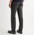 Canali - Super 120s Wool-Flannel Trousers - Gray