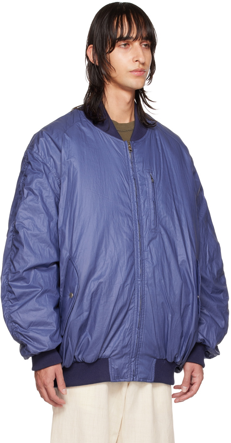 Isabel Marant - 新品 ISABEL MARANT KAYAMA ボンバージャケット BLUEの通販 by _Chii_｜イザベルマラン ならラクマ