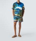 Dolce&Gabbana Printed silk twill shirt