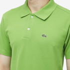 Comme des Garçons SHIRT Men's x Lacoste Asymmetric Polo Shirt in Green