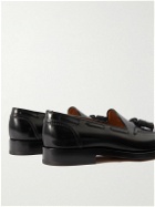 TOM FORD - Westminster Tasselled Burnished-Leather Loafers - Black