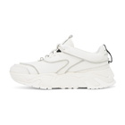 Solid Homme White Leather Low-Top Sneakers