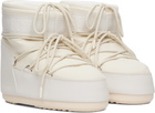Moon Boot Off-White Icon Low Rubber Boots