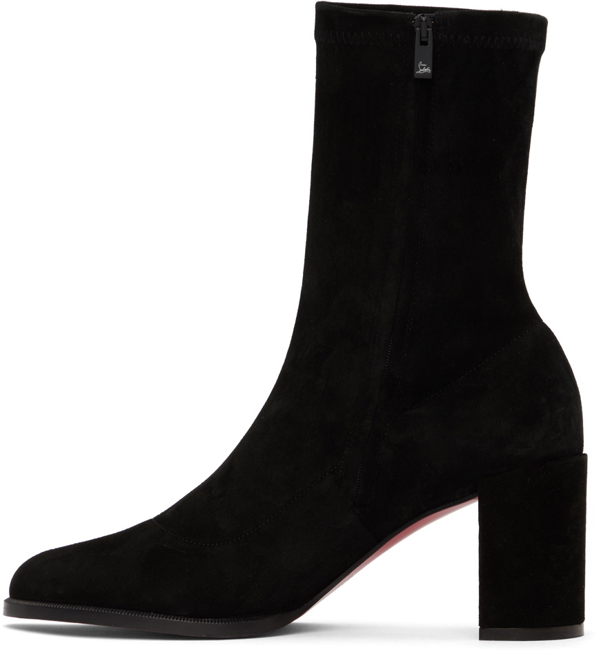 Christian Louboutin Black Stretchadoxa Boots