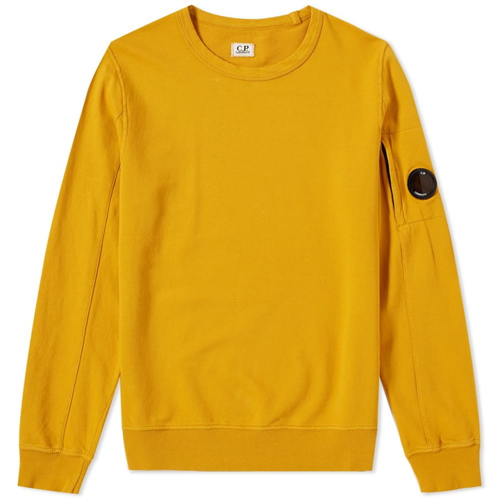 Photo: C.P. Company Arm Lens Crew Sweat Yellow