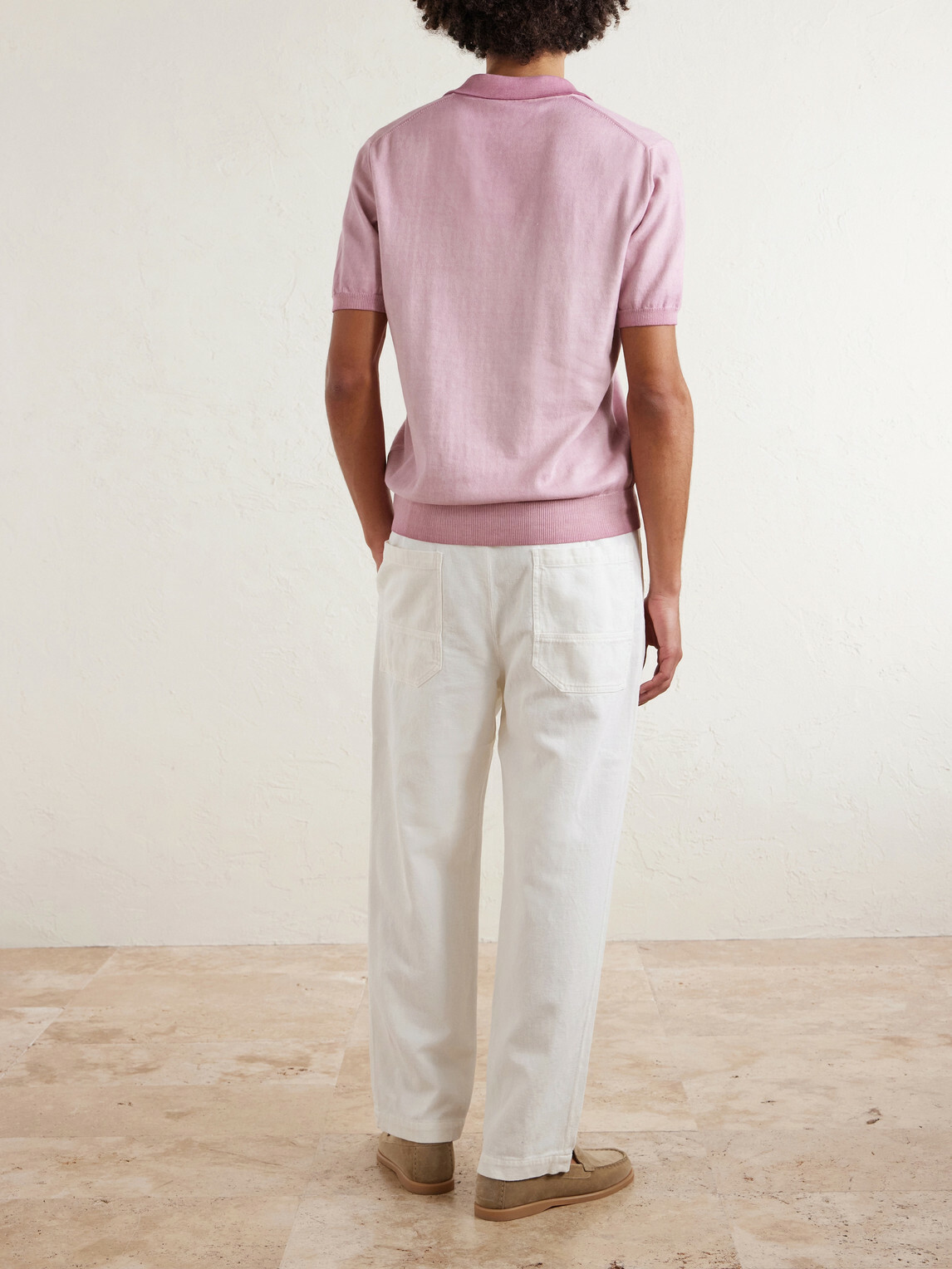 Altea - Cotton Polo Shirt - Pink