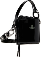 Vivienne Westwood Black Mini Daisy Drawstring Bucket Bag